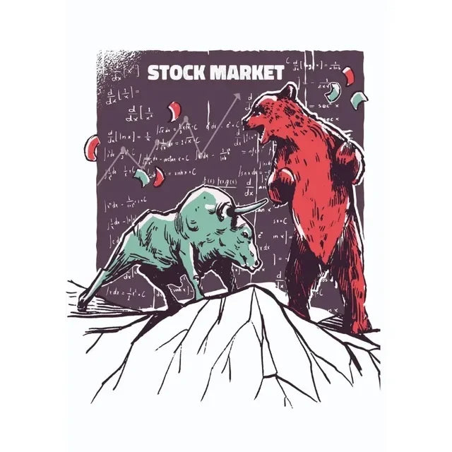 Crypto Astronaut Surfing Bitcoin Stock Market Poster Print Funny Space Meme Wall Art Canvas Painting for Home Living Room Decor