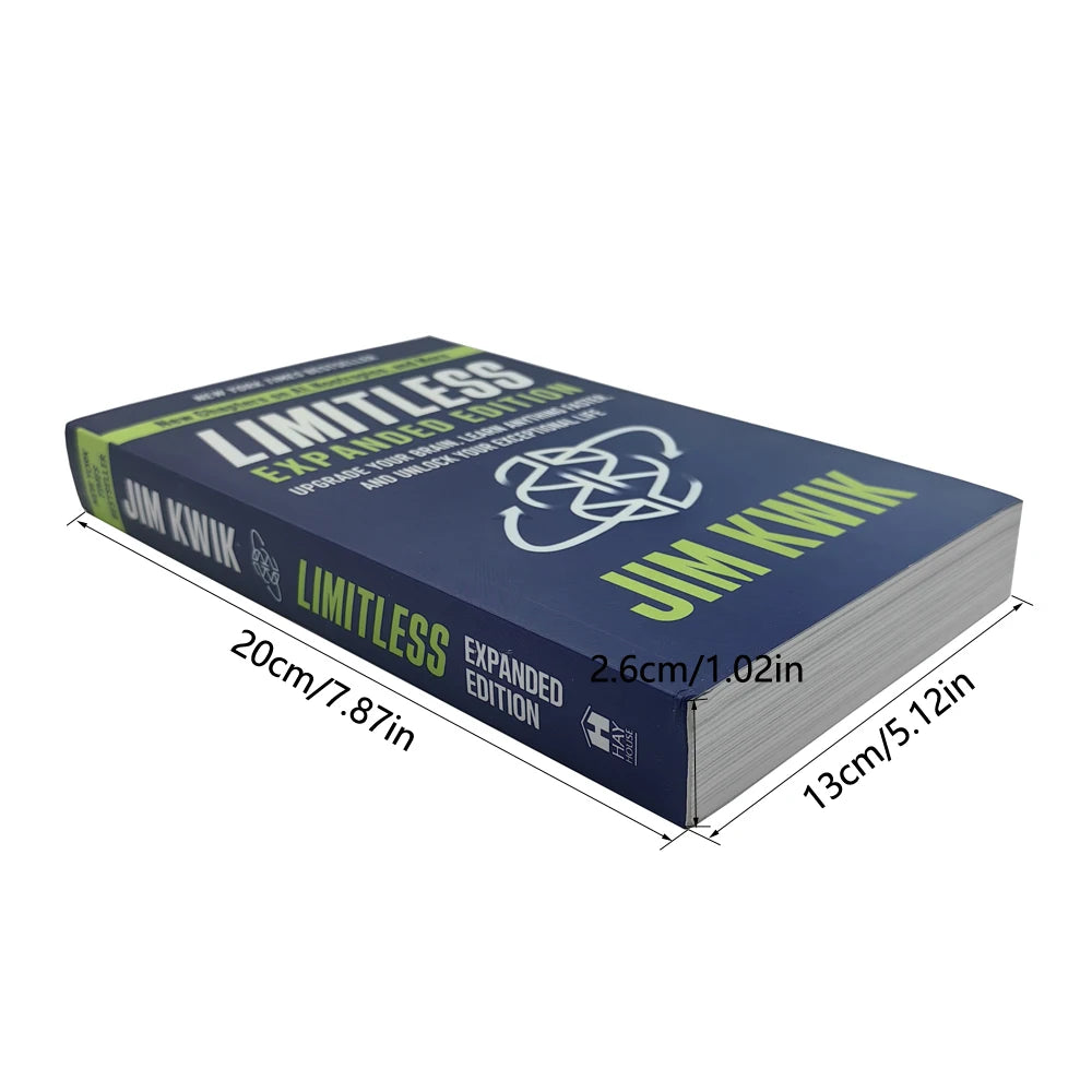Limitless Expanded Edition By Jim Kwik Upgrade Your Brain, Learn Anything Faster, and Unlock Your Exceptional Life Paperback
