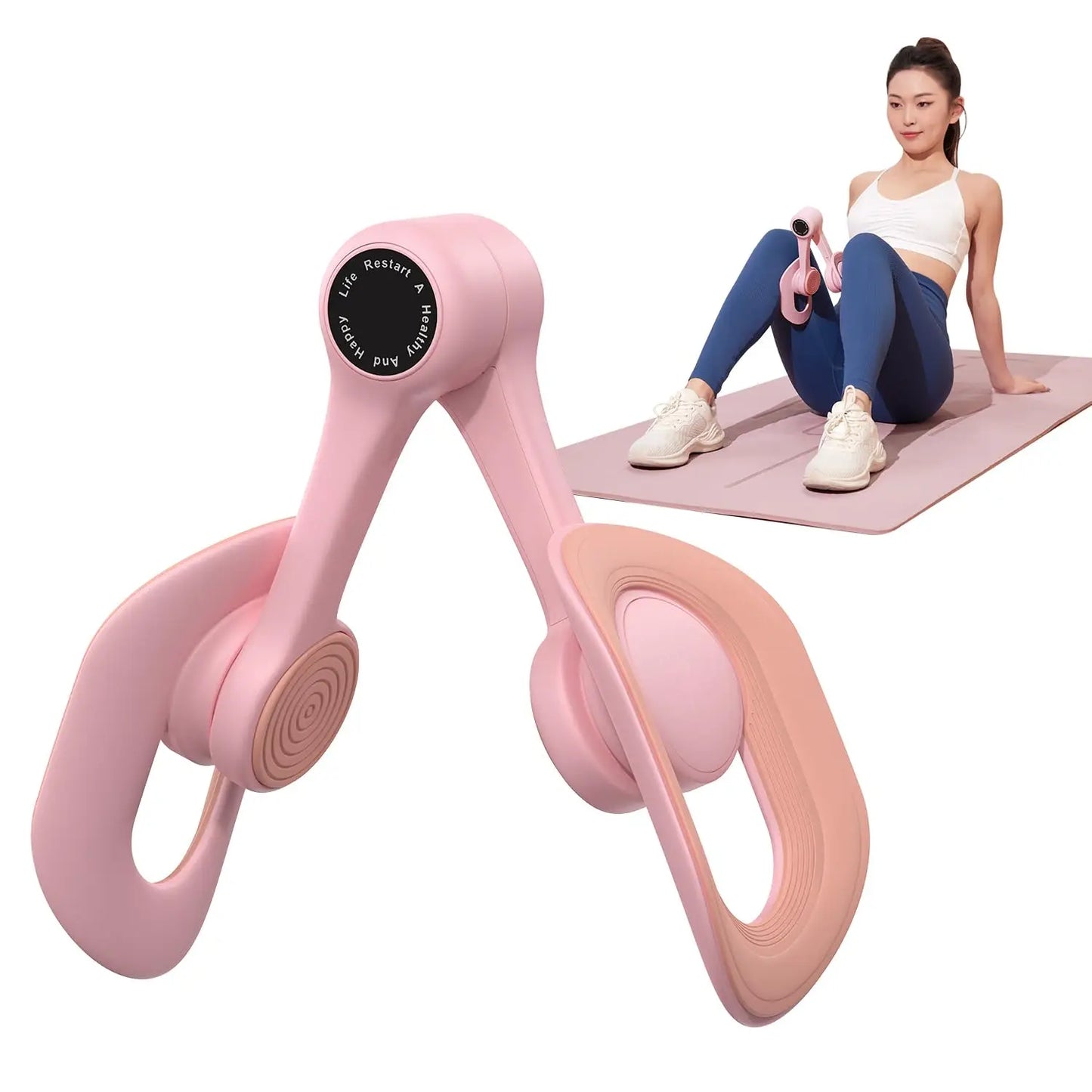 MERACH Thigh Trainer Pelvic Floor Muscle Trainer/Inner Thigh Exercise Workout Equipment Pilates Pelvic Floor Strengthen Device