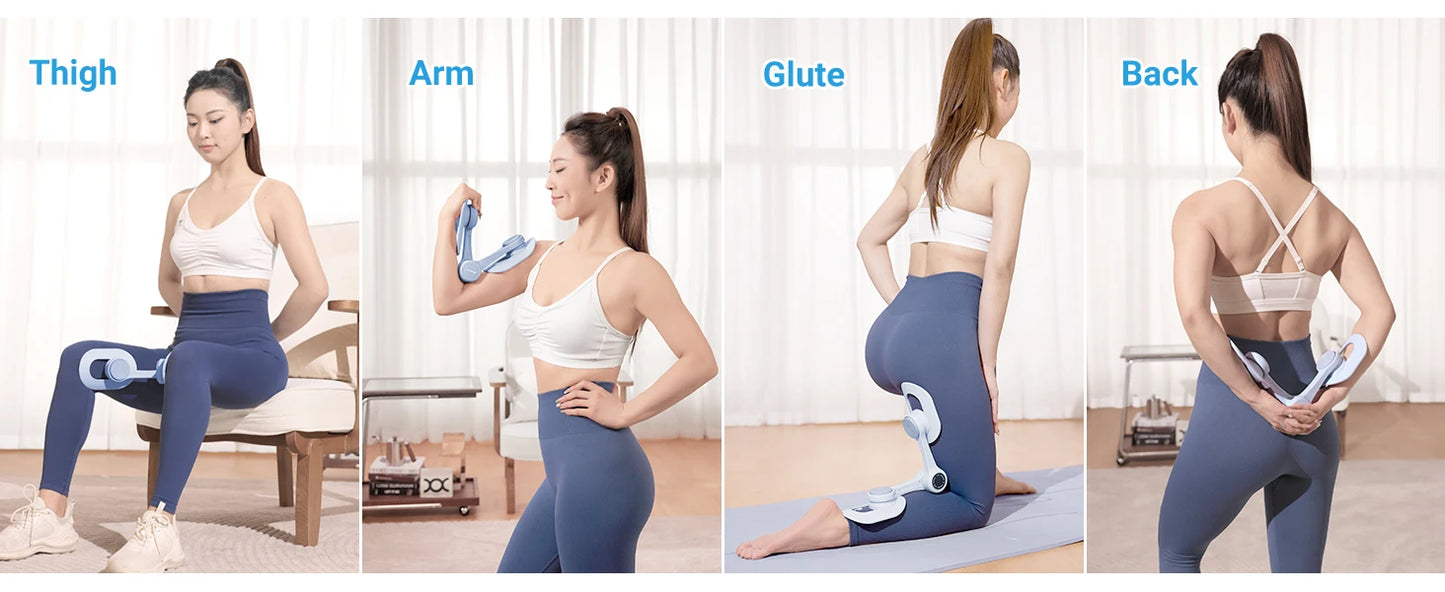 MERACH Thigh Trainer Pelvic Floor Muscle Trainer/Inner Thigh Exercise Workout Equipment Pilates Pelvic Floor Strengthen Device