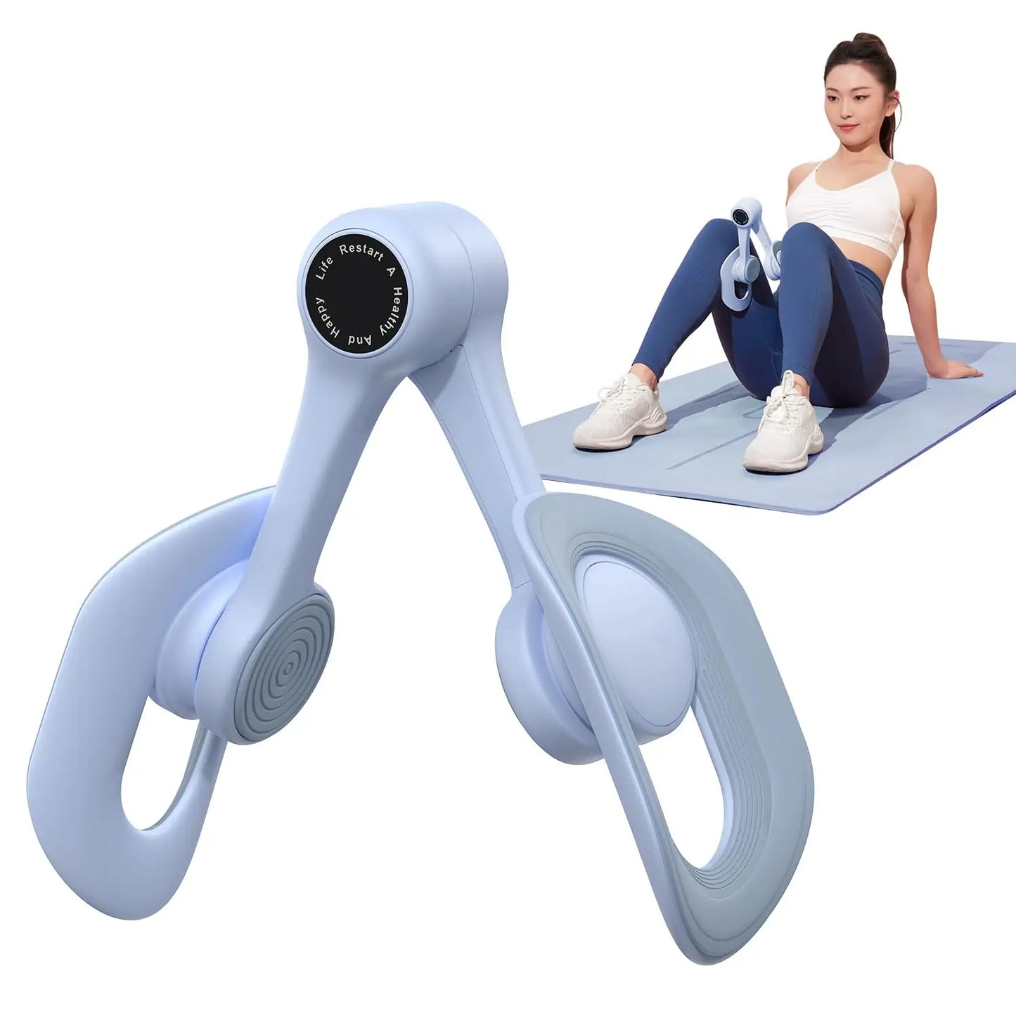 MERACH Thigh Trainer Pelvic Floor Muscle Trainer/Inner Thigh Exercise Workout Equipment Pilates Pelvic Floor Strengthen Device