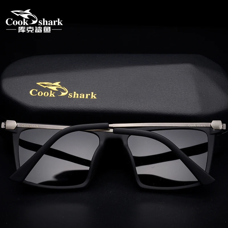 Cookshark sunglasses men polarized net red sunglasses women personality tide driving glasses