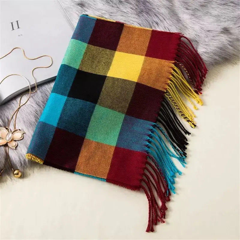 180*35cm Luxury Brand fashion classic lattice men soft scarf cashmere plaid scarves shawl UNISE wraps pashmina headband muffler