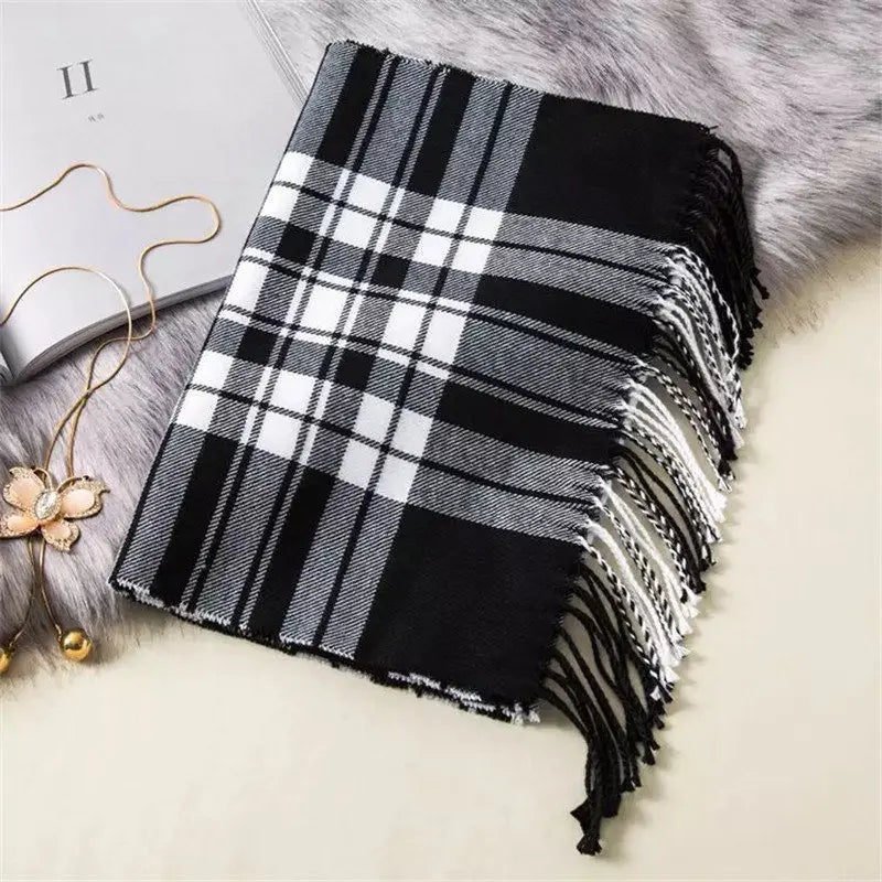 180*35cm Luxury Brand fashion classic lattice men soft scarf cashmere plaid scarves shawl UNISE wraps pashmina headband muffler