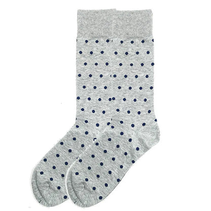 PEONFLY Classical Colorful Men's Combed Cotton Socks High Quality Happy Business Socks Long Tube Wedding Gift socks for Man
