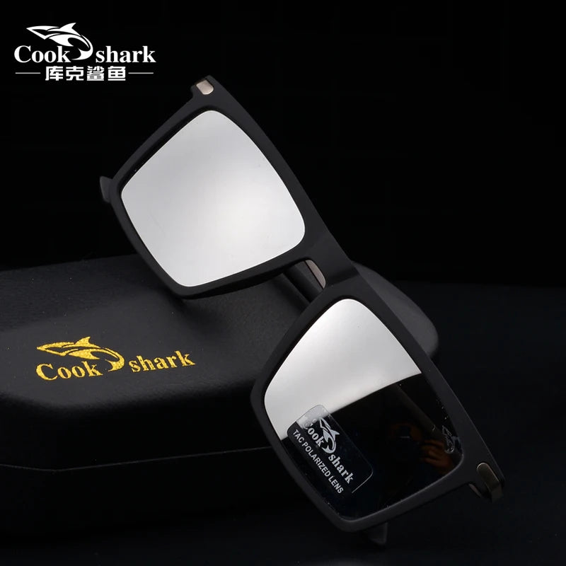 Cookshark sunglasses men polarized net red sunglasses women personality tide driving glasses