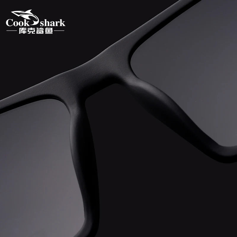 Cookshark sunglasses men polarized net red sunglasses women personality tide driving glasses