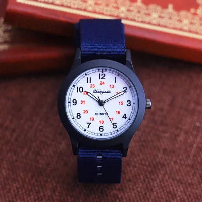 2024 CYD new famous brand men children boys girls fashion cool quartz saber watches students kids canvas electronic Wristwatches