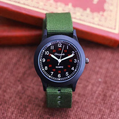 2024 CYD new famous brand men children boys girls fashion cool quartz saber watches students kids canvas electronic Wristwatches