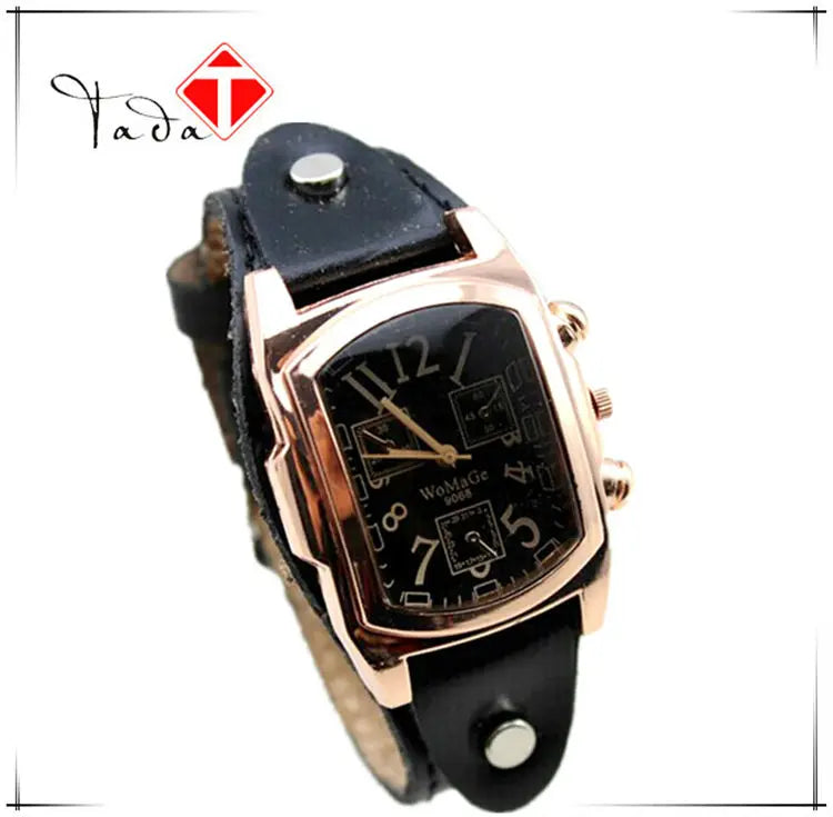 New 2020 Watches Women Fashion Ladies Watches Womage Vintage Fashion Rose Gold Square Head Quartz Watches Womens wristwatch