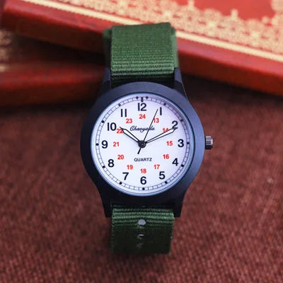 2024 CYD new famous brand men children boys girls fashion cool quartz saber watches students kids canvas electronic Wristwatches