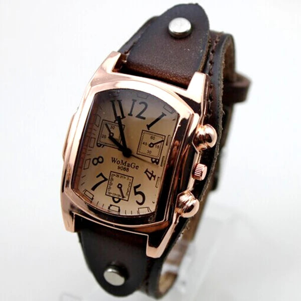 New 2020 Watches Women Fashion Ladies Watches Womage Vintage Fashion Rose Gold Square Head Quartz Watches Womens wristwatch