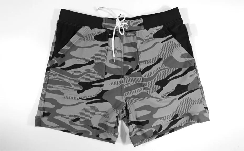 Taddlee Brand Sexy Men's Swimwear Man Plus Big Size XXL Camouflage Basic Swimming Beach Long Board Shorts Boxer Men