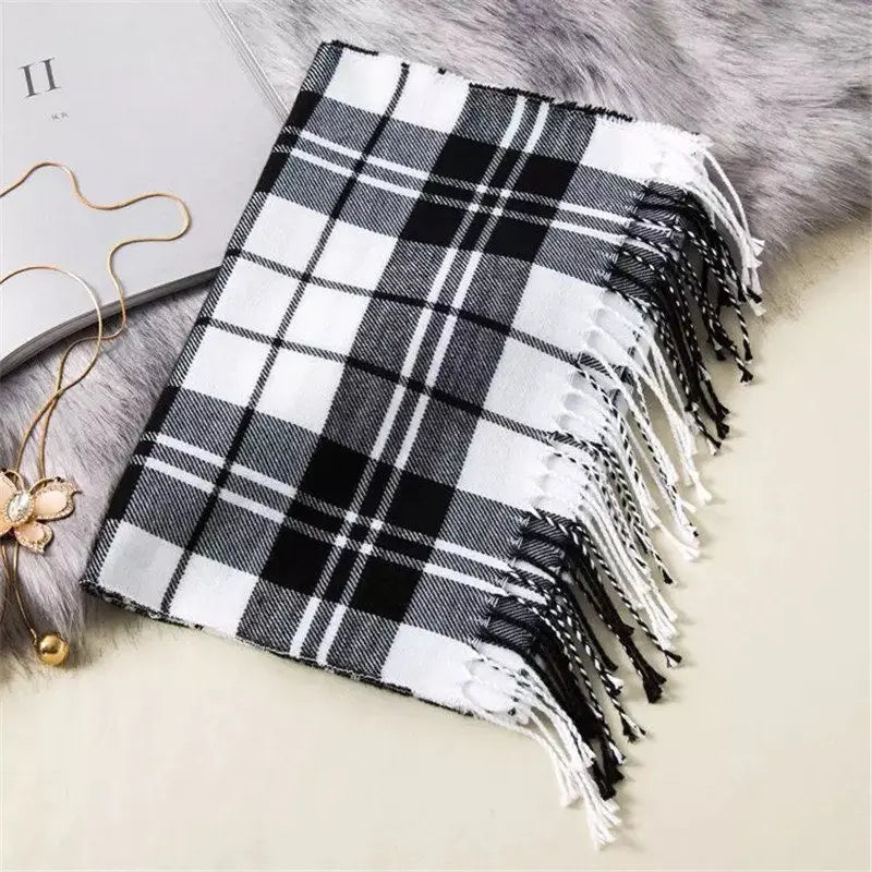 180*35cm Luxury Brand fashion classic lattice men soft scarf cashmere plaid scarves shawl UNISE wraps pashmina headband muffler