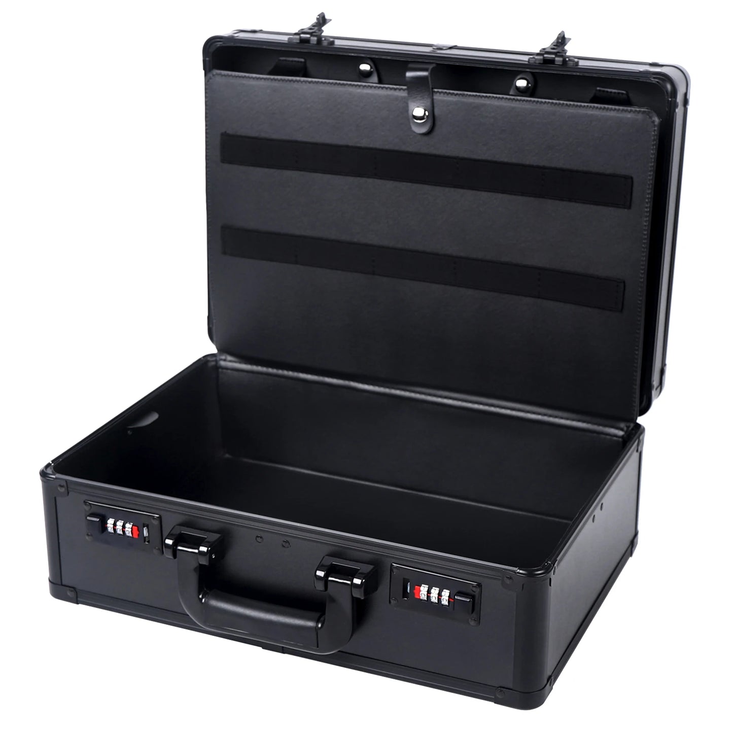 Large Barber Beauty Salon Tool Kit Storage Travel Suitcase Barber Portable Barber Stylist Suitcase - Black