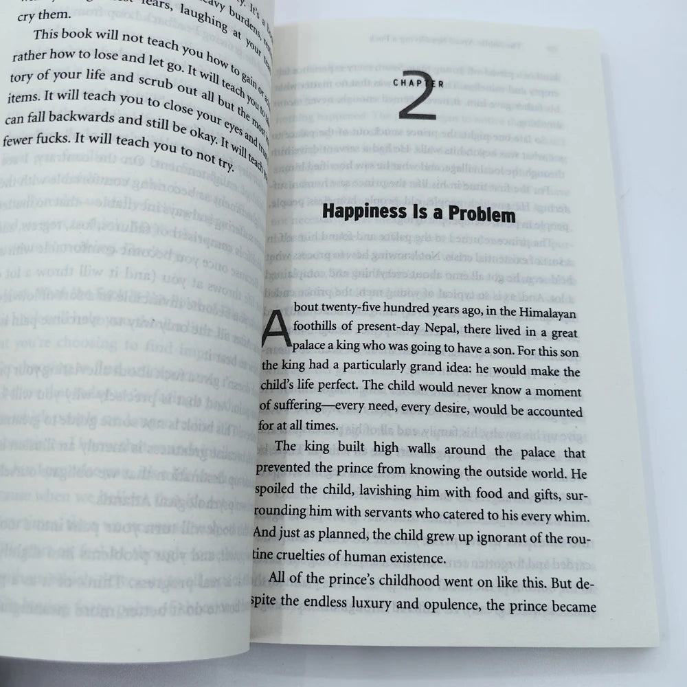 The Subtle Art of Not Giving A F*C,Reshape Happiness,how To Live As You Want By Mark Manson Self Management Stress Relief Book