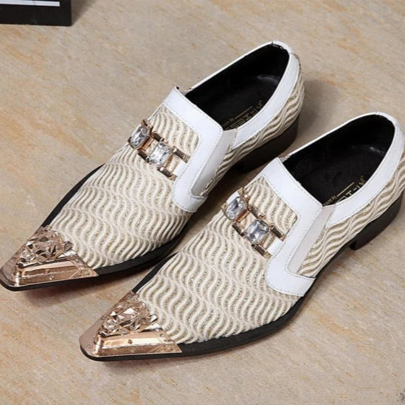 Summer Pointed Shoes Man Mesh Breathability Office shoes Dress shoes Lace Antibacterial deodorant fiber luxury order Shoes