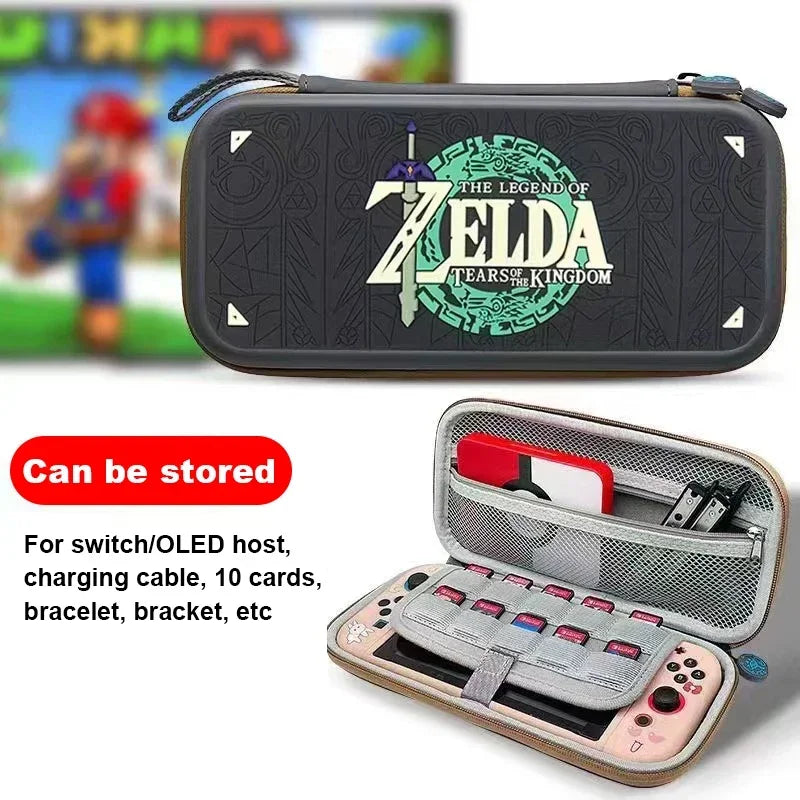 3D Pattern Game Card Case For Nintendo Switch Lite 24 Cartridge Slot Protective OLED Switch Case Storage Box Shockproof Dustproof