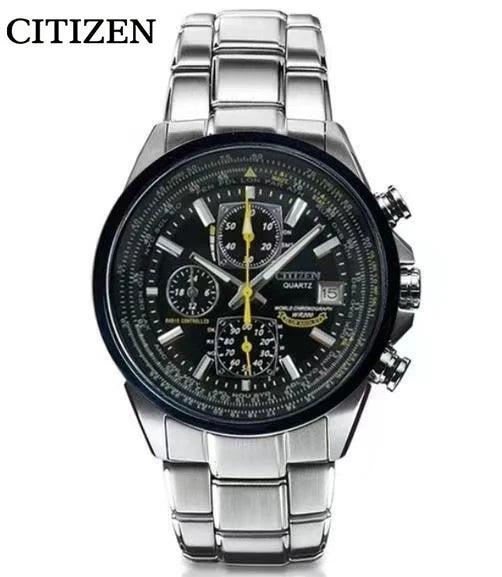 CITIZEN Men Watches Luxury Trend Quartz Calendar Waterproof Multi Function Fancy Round Watch Stainless Automatic Watch