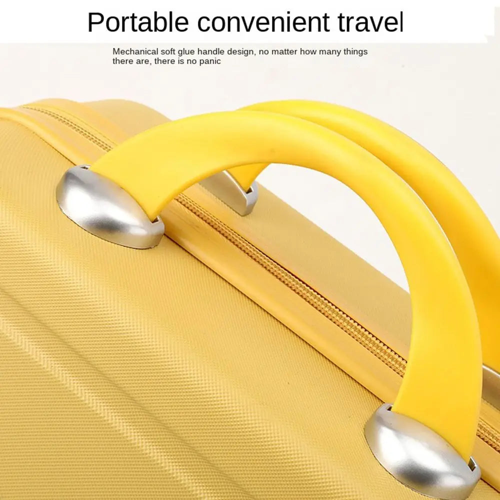 14 inch Mini Travel Suitcase Cosmetic Box Hand Luggage Organizer Case Small Boarding Case