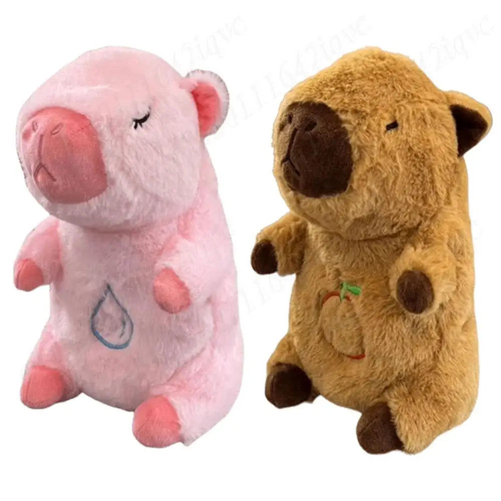 Baby Plush Doll Breathing Bear Baby Soothing Otter Toy Kids Music Sleep Playmate Sleeping Companion Sound Light Doll Toy Gifts