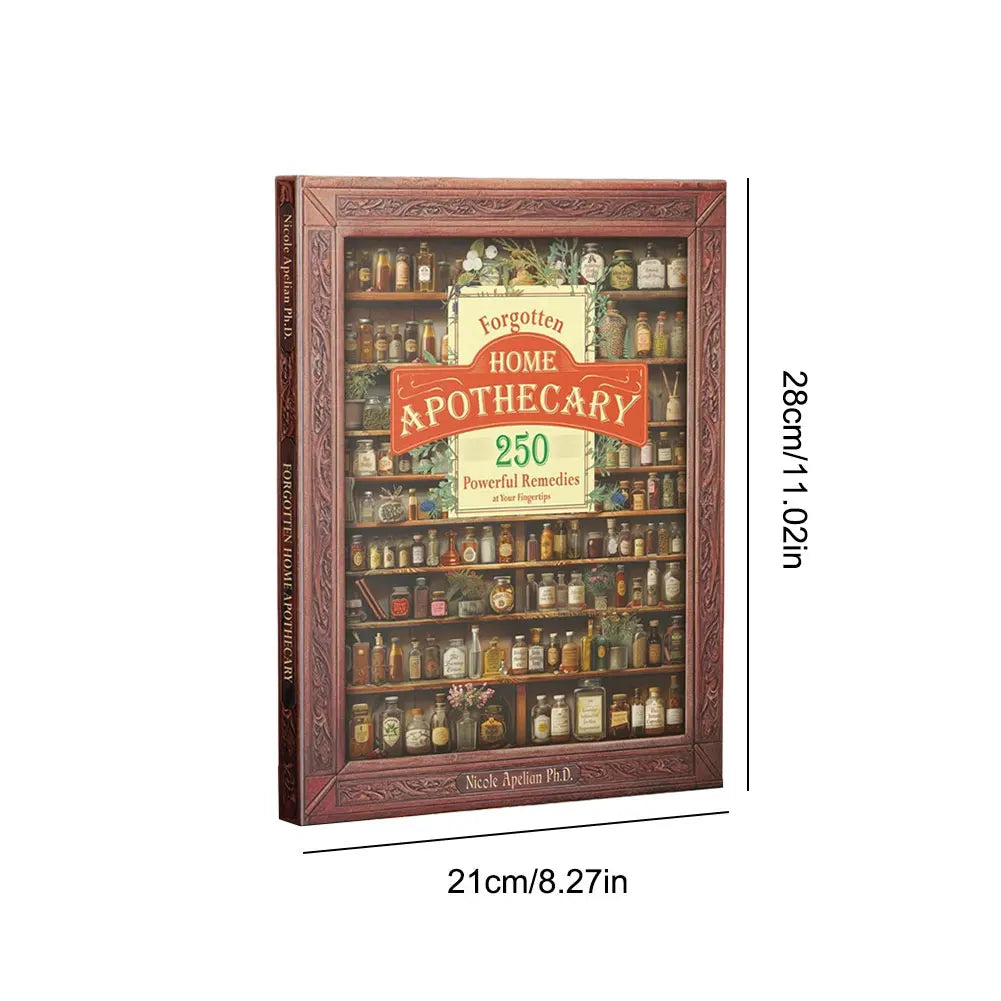 Forgotten Home Apothecary 250 Powerful Remedies At Your Fingertips The Home Doctor Book For Every Family for Everyday Wellness