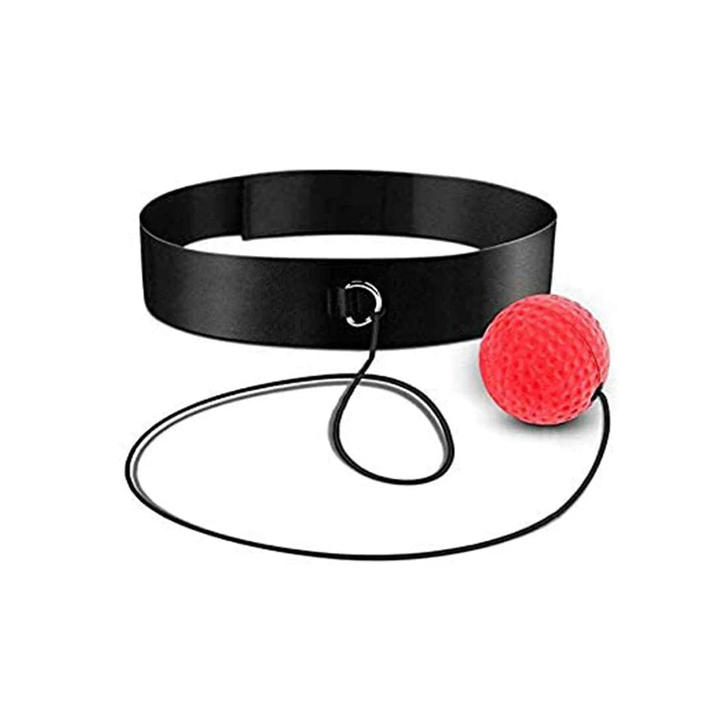 Boxing Fight Ball on String Reflex Fitness Punching Head Bands Set Improving Speed Reaction MMA Training Goal Accessories