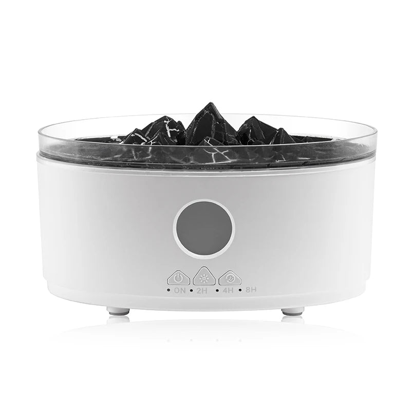 DC 24V Home Electric Aromatherapy Essential Oil Diffuser Jellyfish Smoke Ring Air Humidifier with 3 Colors Light Remote Control