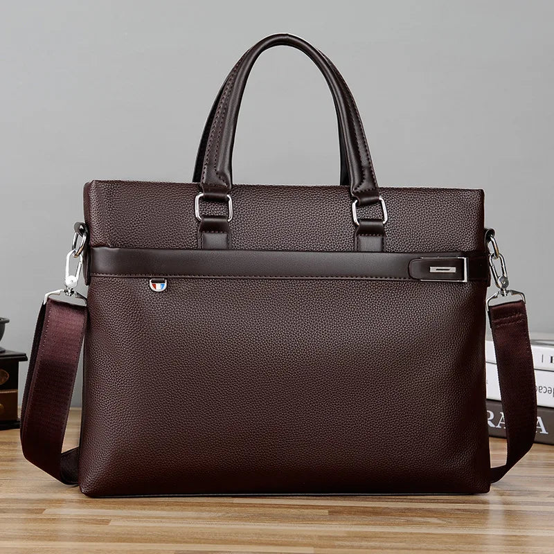 Brand High Quality Men's Casual briefcase Business Messenger Handbags Men Bags sac a main pour hommes Luxury Designer