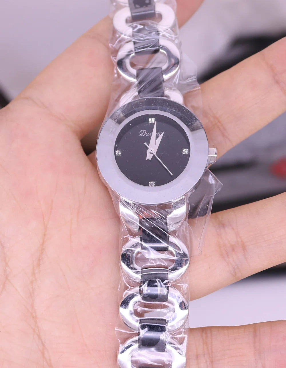 SALE!!! Discount Melissa Crystal Rhinestones Lady Women's Watch Japan Mov't Fashion Hours Ceramic Bracelet Girl's Gift Box