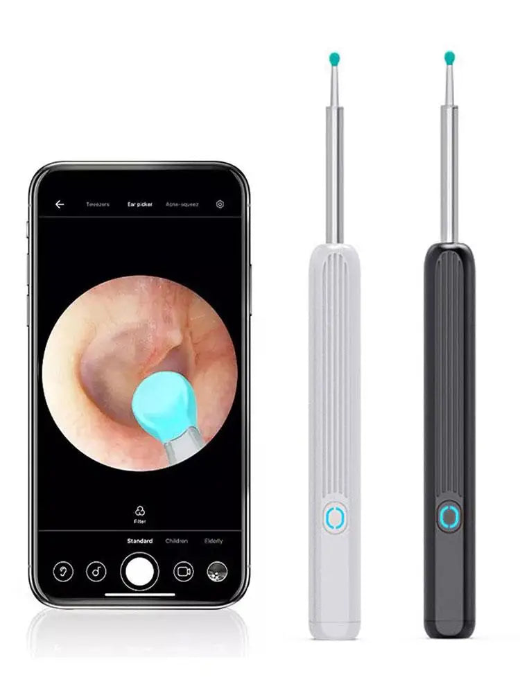 3Pcs/Set Ear Spoon Replacement For NE3 Wireless Smart Visual Ear Cleaner Otoscope Ear Wax Camera Removal K6L0