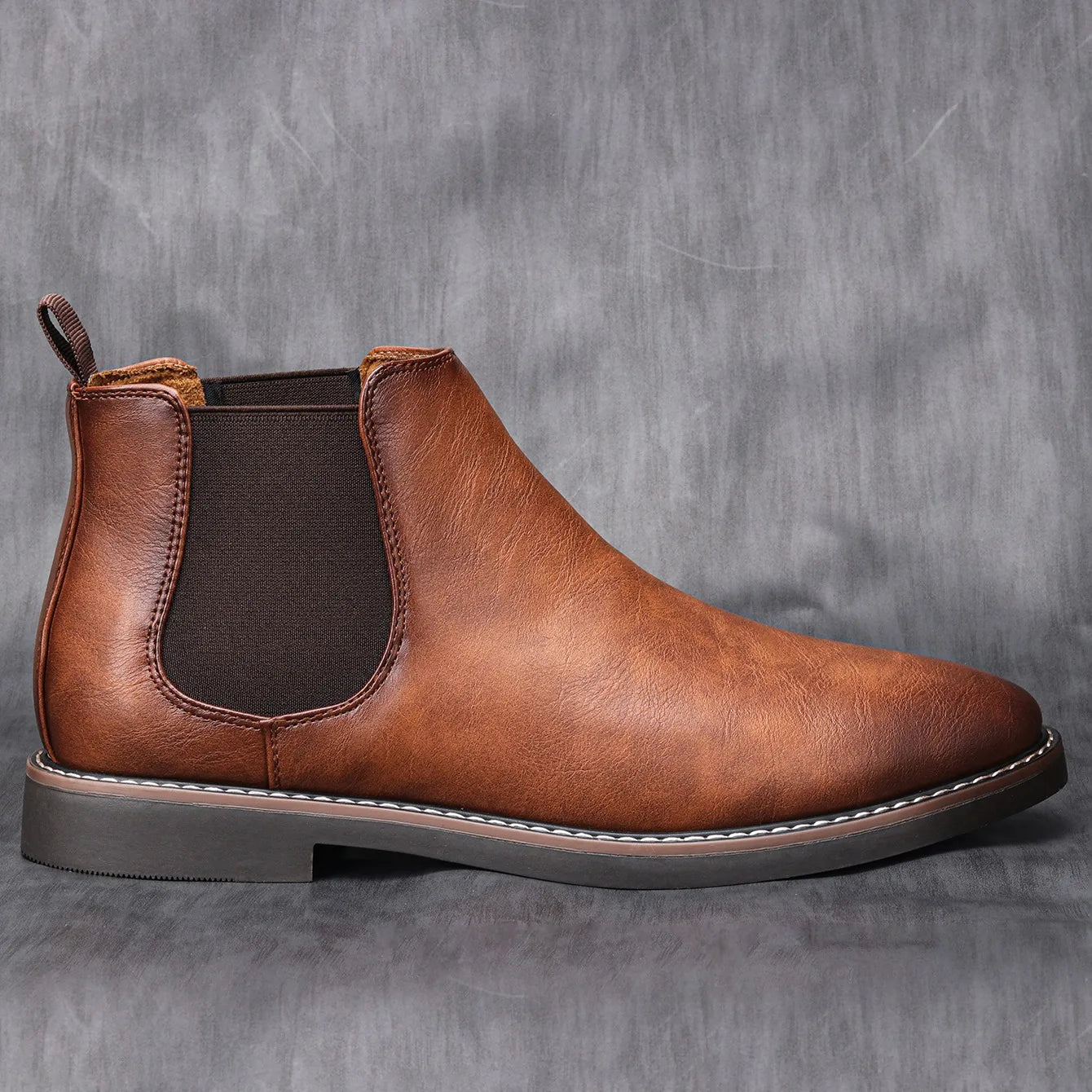 40~46 Men Chelsea Boots Brand Retro Comfortable Fashion Men Boots