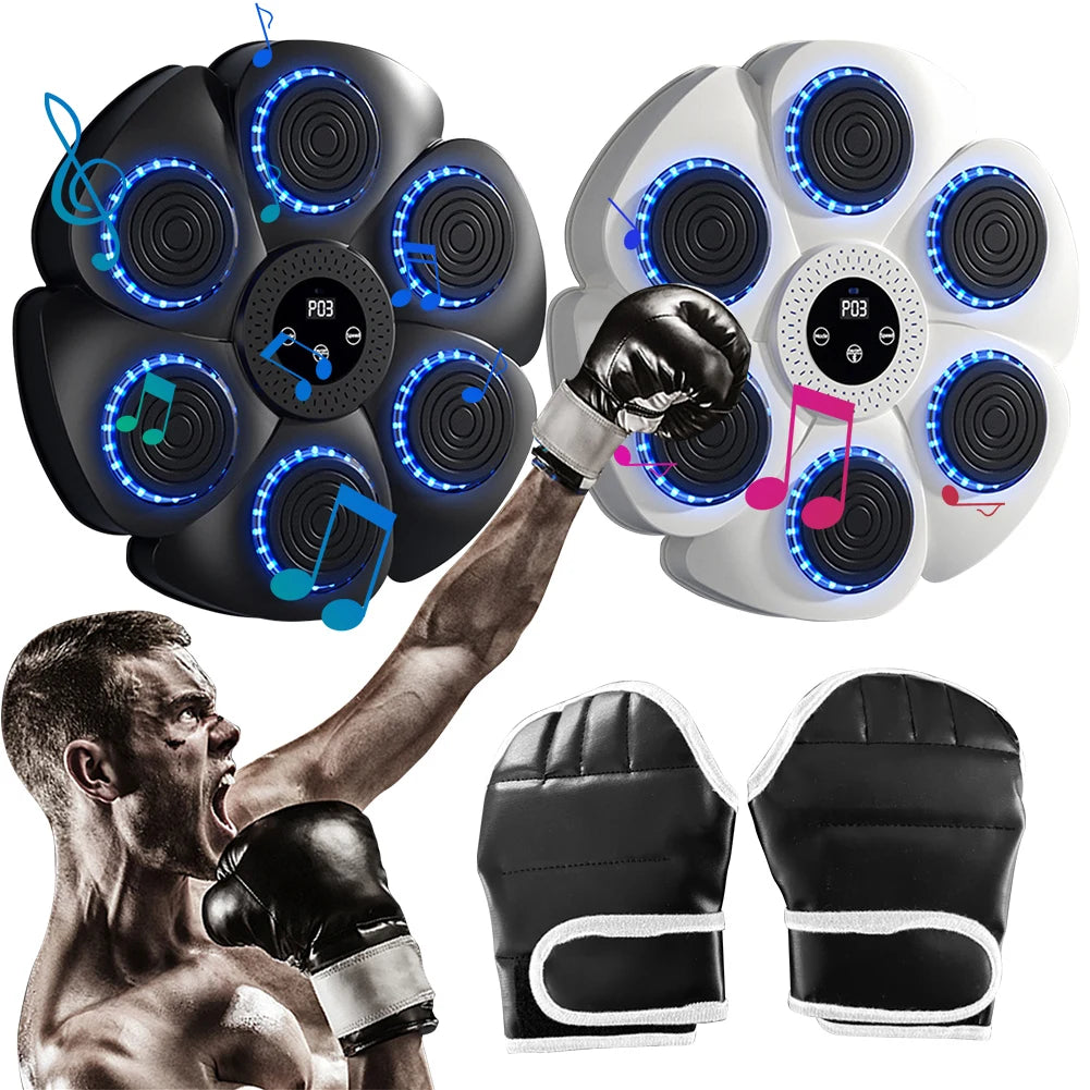 New Smart Music Boxing Machine Adult/Children Sports Fitness Boxing Trainer Home Exercise Response Training Boxing Wall Target