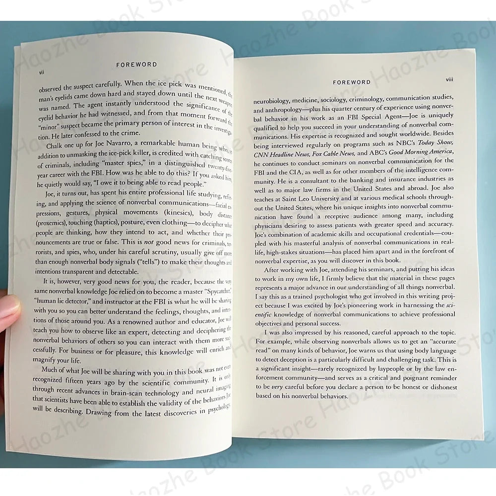 What Every Body Is Saying: An Ex-FBI Agent's Guide to Speed-Reading People Interpersonal Relations English Book Paperback