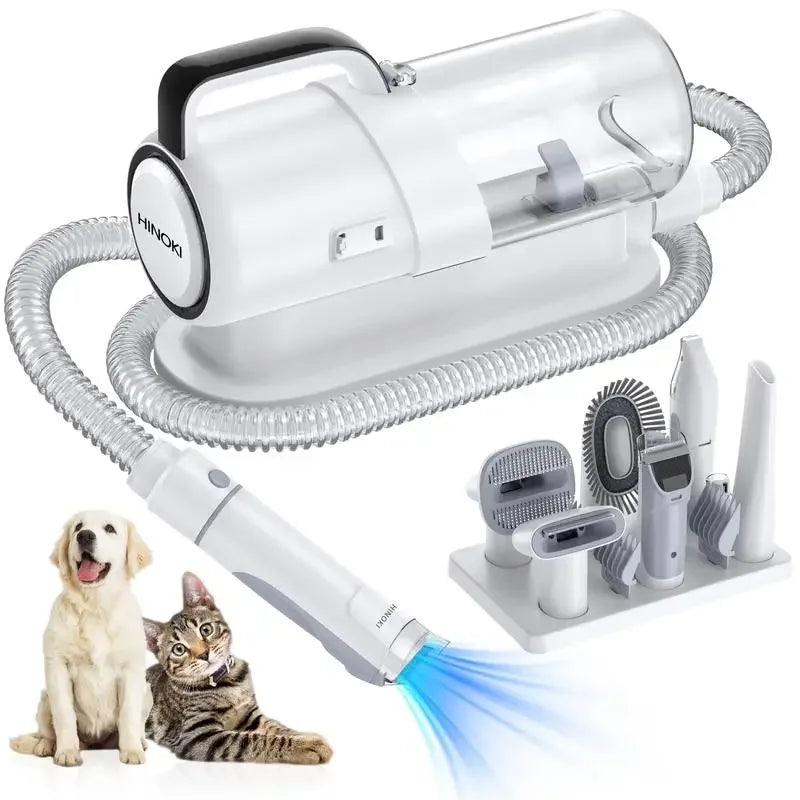 Geoorood Dog Grooming  Vacuum,  2.5L Pet Grooming Kit & Vacuum Suction Pet Hair, Professional Clippers