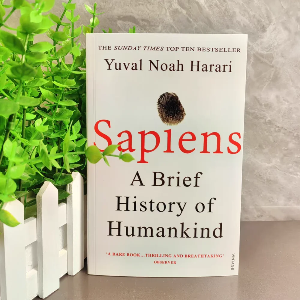 Sapiens: A Brief History of Humankind Yuval Noah Harari English Books Anthropological History Books Extracurricular Reading Book