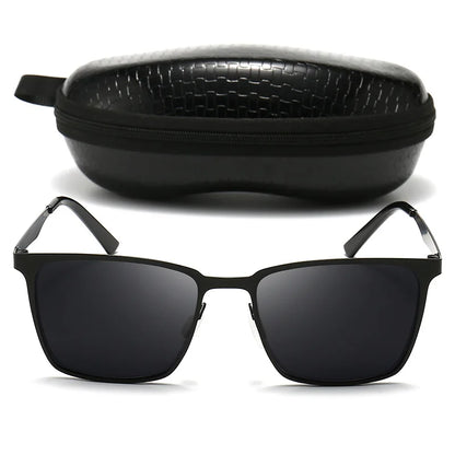 Classic Polarized Design Sunglasses Men Women Driving Square Frame Fashion Sun Glasses Male Goggle
