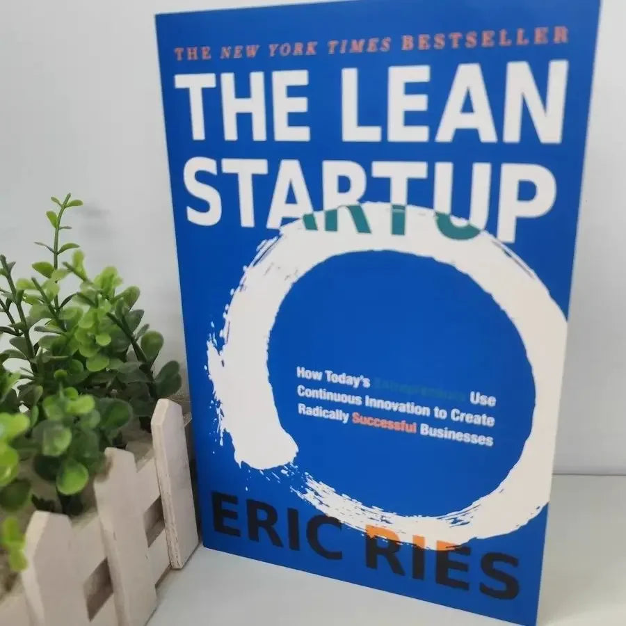 The Lean Startup By Eric Ries Growth Mindset Startups Growth Thinking Books for New Ventures Business English Guide Book