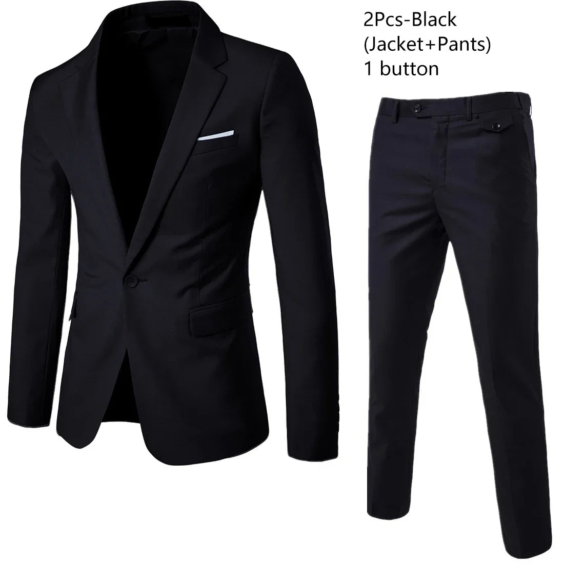 Men Suits For Wedding 3 Pieces Set Elegant Luxury Blazers Outfit Fashion Classic Full Jackets Vest Pants 2024 Formal Costume