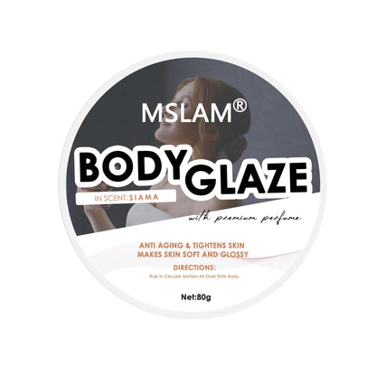 Body Glaze Body Butter Whipped Body Butter for Women, Butter Body Moisturizer for Women Anti Aging Body Cream Leaves Skin Soft
