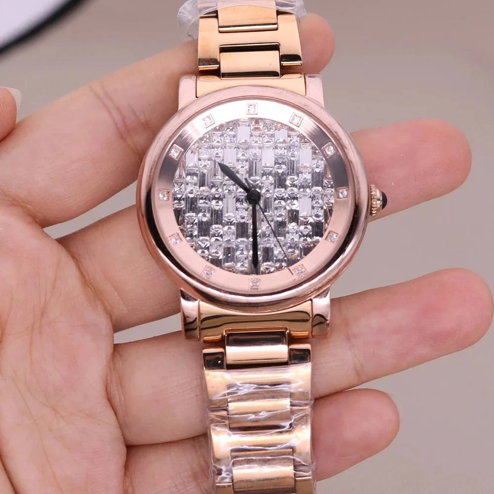 SALE!!! Discount Melissa Crystal Rhinestones Lady Women's Watch Japan Mov't Fashion Hours Ceramic Bracelet Girl's Gift Box