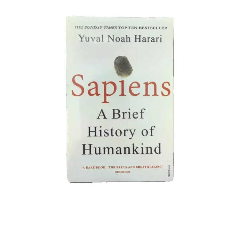 Sapiens: A Brief History of Humankind Yuval Noah Harari English Books Anthropological History Books Extracurricular Reading Book