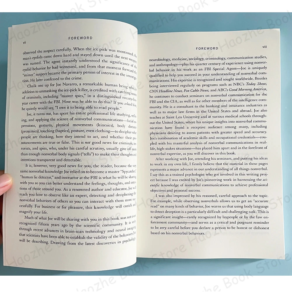 What Every Body Is Saying: An Ex-FBI Agent's Guide to Speed-Reading People Interpersonal Relations English Book Paperback