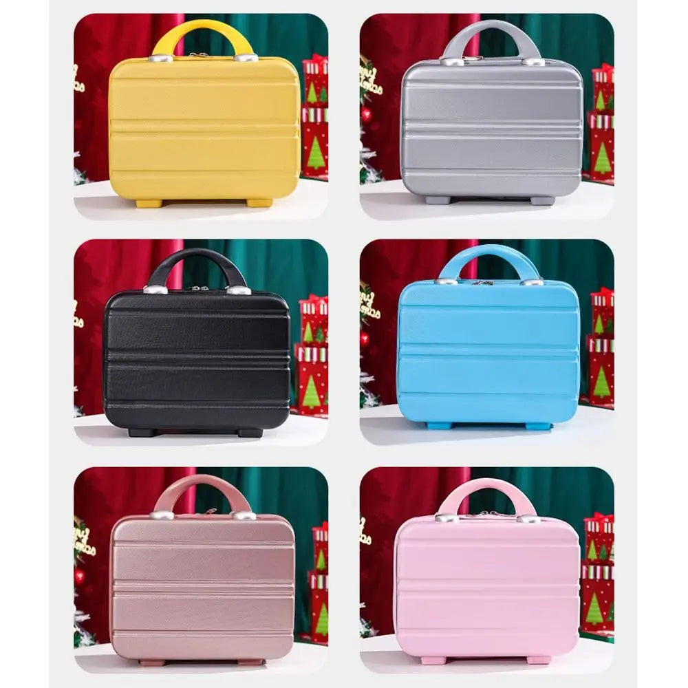 14 inch Mini Travel Suitcase Cosmetic Box Hand Luggage Organizer Case Small Boarding Case