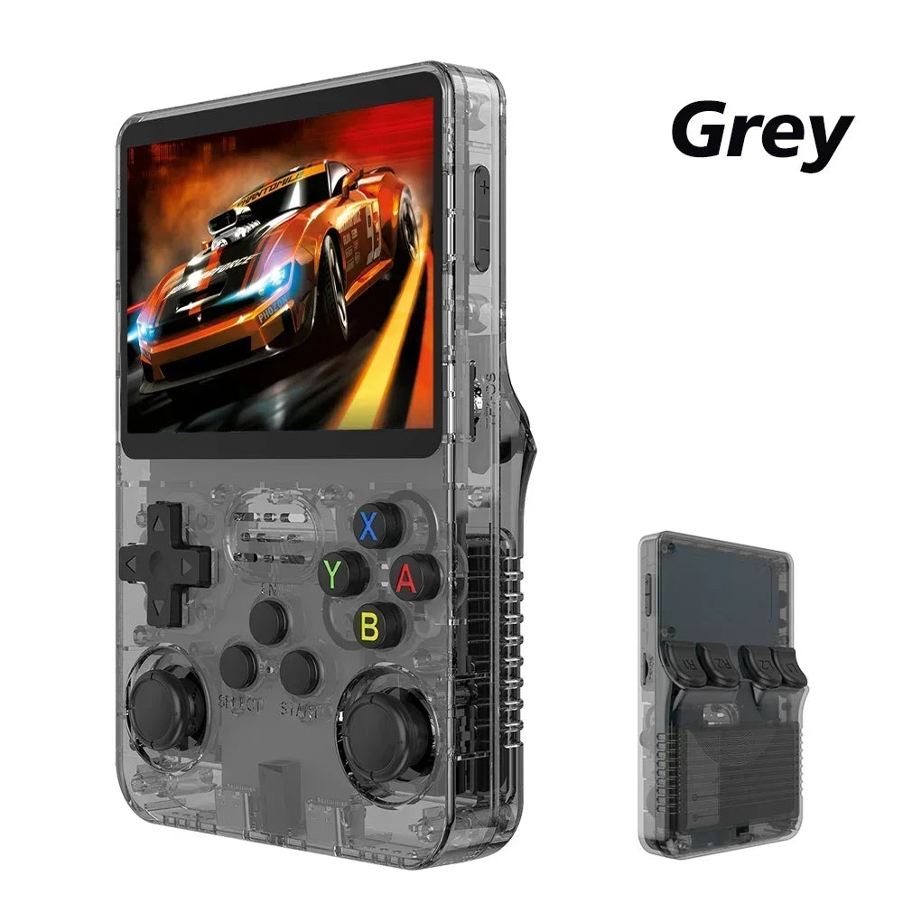 Open Source R36S Retro Handheld Video Game Console Linux System 3.5 Inch IPS Screen Portable Pocket Video Player 64GB 128G Games