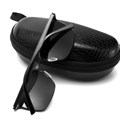 Classic Polarized Design Sunglasses Men Women Driving Square Frame Fashion Sun Glasses Male Goggle