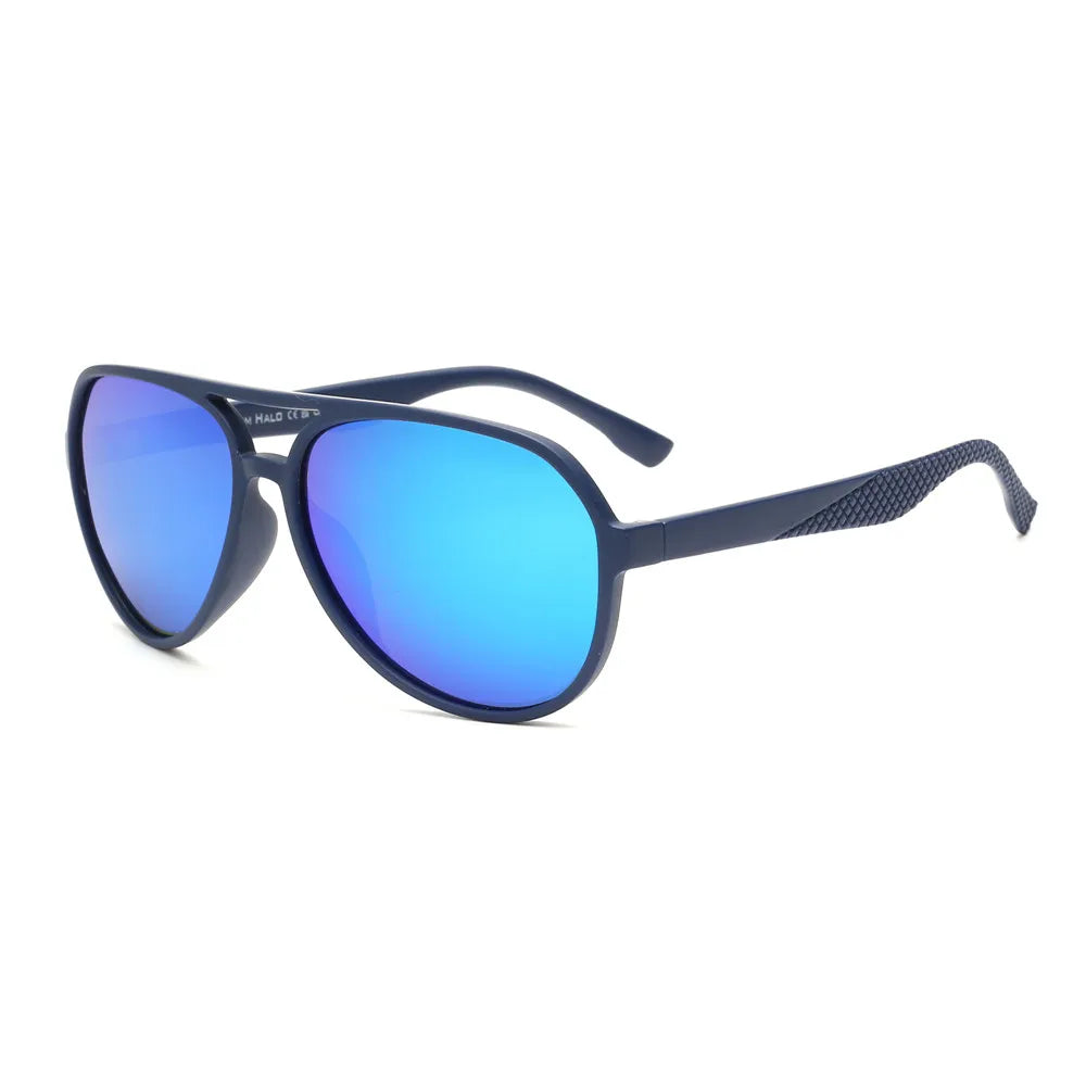 JIM Polarized Sunglasses Men Women, Ultralight Retro Aviator Shades for Driving Fishing UV400