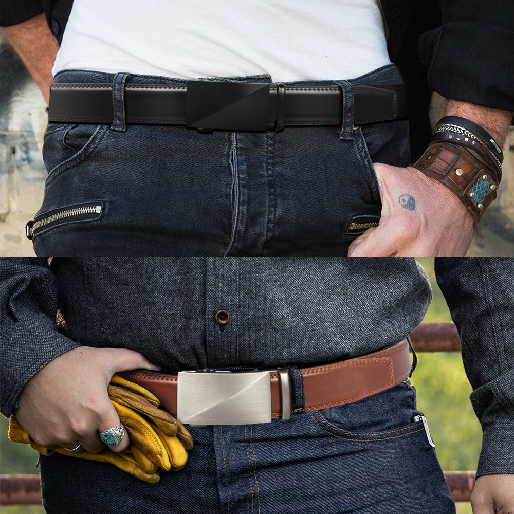 Men Leather Belt Automatic Buckle Belt Fashion Alloy Belts Genune Leather Luxury Belts for Men Business Luxury Designer Clothes