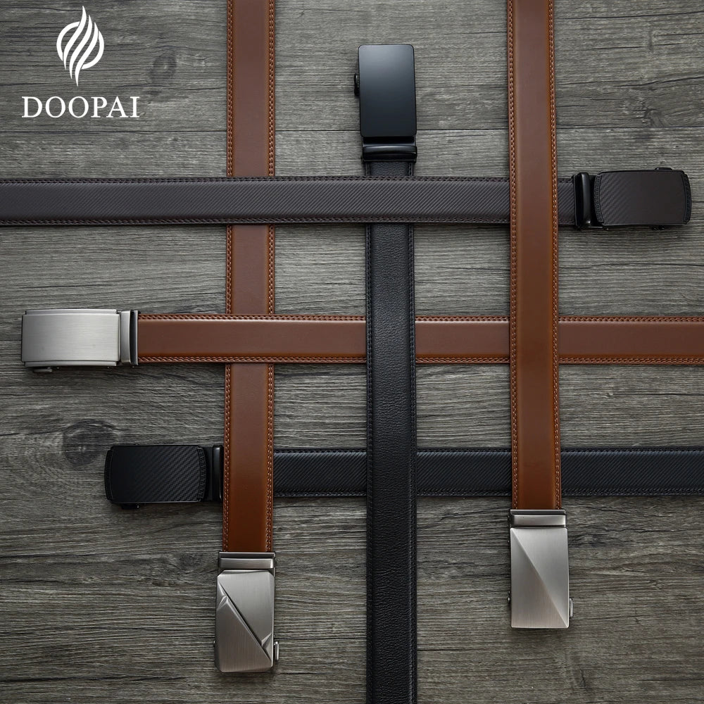 Men Leather Belt Automatic Buckle Belt Fashion Alloy Belts Genune Leather Luxury Belts for Men Business Luxury Designer Clothes