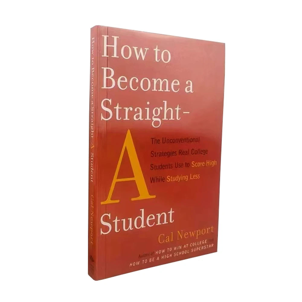 How to Become a Straight - A Student by Cal Newport Self-improvement Classic Learning Guide Genuine English Books bynbyinto Ning